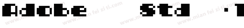 Adobe 仿宋 Std 常规True Type字体转换